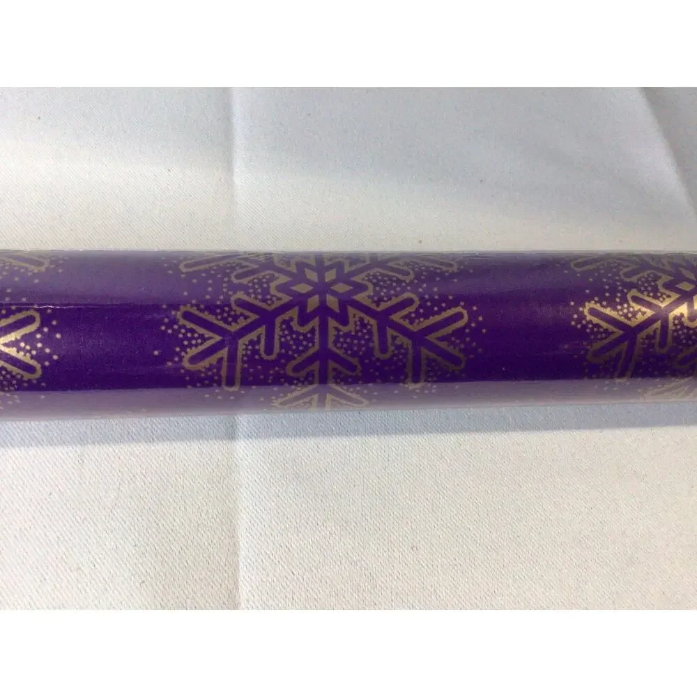 Hallmark Modern Christmas Wrapping Paper with Cutlines on Reverse 3 Rolls 120
